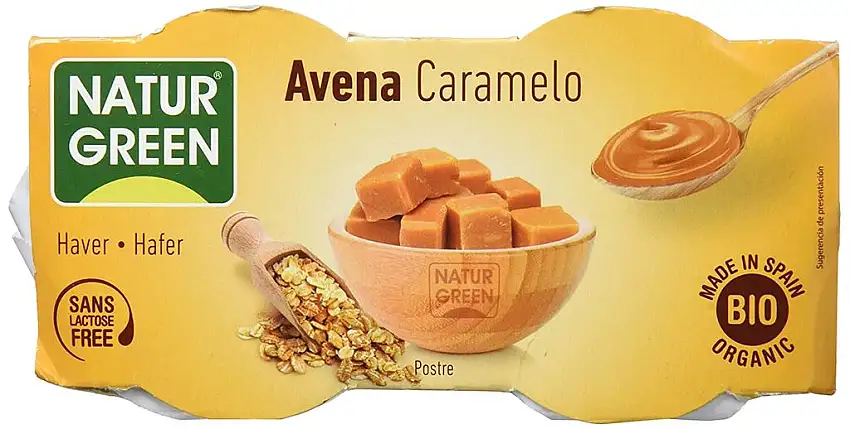 Hafer Karamell Dessert, 2 x 125 g, Bio