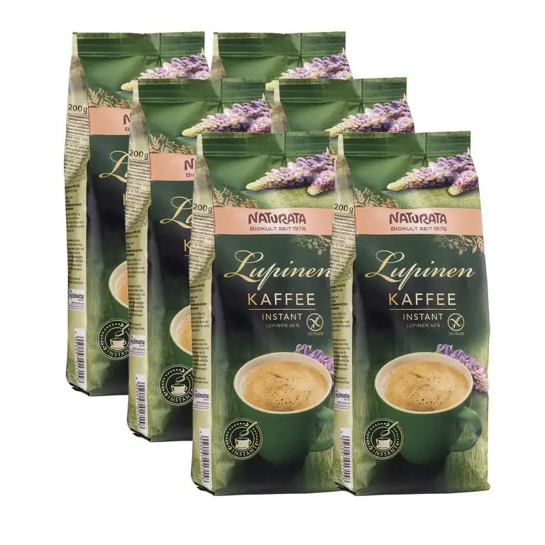 Naturata Bio Lupinenkaffee, instant, Nachfüllbeutel (1 x 200 gr)