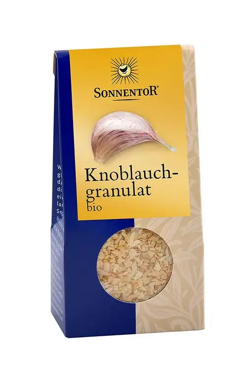 Sonnentor Knoblauch Granulat, 1er Pack (1 x 40 g) - Bio
