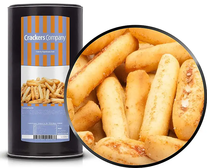 1 x 250g Grissini mit Pizzageschmack mit mediterranem Geschmack vegetarisch