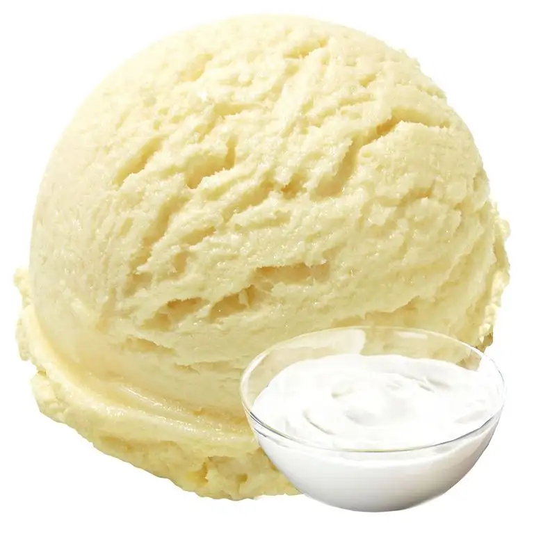 Mascarpone Geschmack 333 g Gino Gelati Eispulver für Ihre Eismaschine