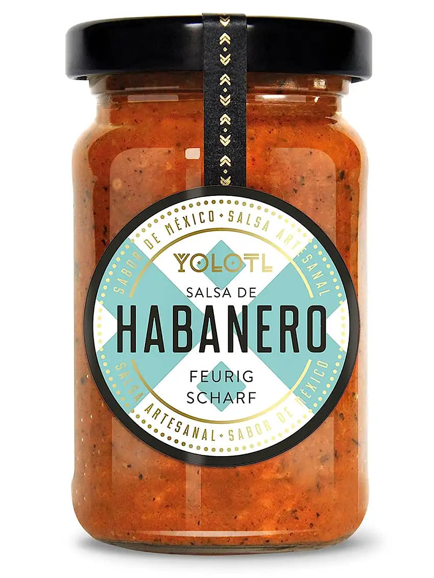 Habanero Chili Sauce extra scharf (55% Habanero) - Mexikanische Salsa de Habanero handgemacht von YOLOTL