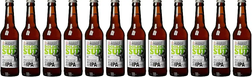Riedenburger Brauhaus Dolden Sud IPA India Pale Ale, MEHRWEG (12 x 0.33 l)