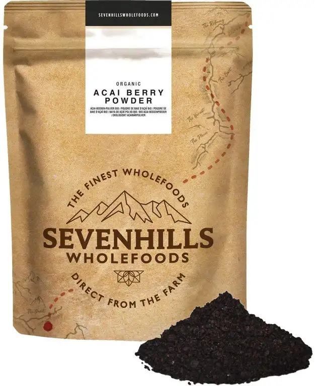 Sevenhills Wholefoods Acai-Beeren-Pulver Bio 250g
