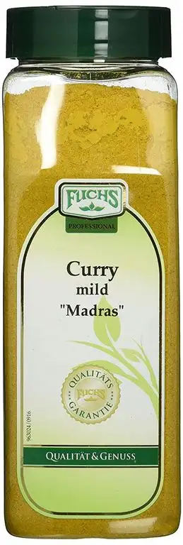 Fuchs Curry mild "Madras" GV, 3er Pack (3 x 500 g)