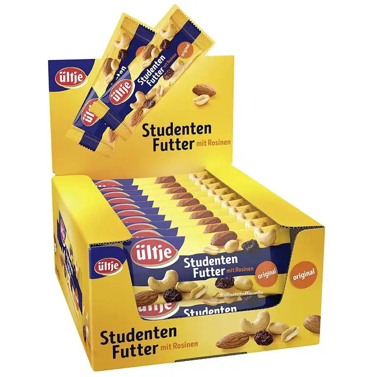 Studentenfutter Riegelbeutel, original 20x 50g