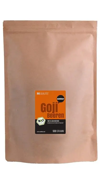 Wohltuer Bio Goji Beeren 500g - In Rohkostqualität!