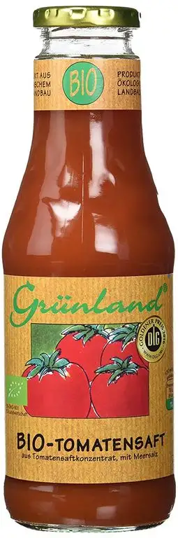 Grünland Alpia Bio-Tomatensaft, 500 ml