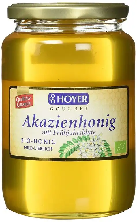 Hoyer Bio Akazienhonig mit Fühjahrsblüte, 1er Pack (1 x 1 kg)