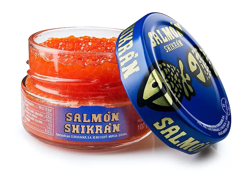 Eurocaviar - Shikran - Geräucherte Lachskaviarperlen 100 g