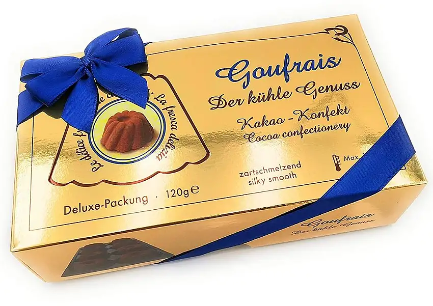 Goufrais Schokolade Konfekt feinste Gugelhupf Pralinen Schoko Geschenkset 120 g