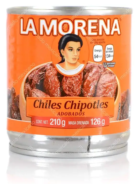 Chiles Chipotles Adobados La Morena