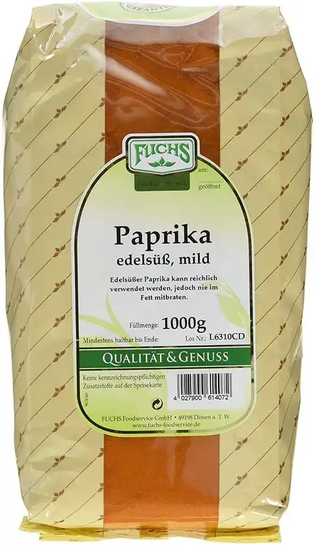 Fuchs Paprika edelsüß mild, 2er Pack (2 x 1 kg)