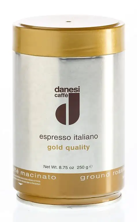 Danesi ORO, gemahlener Espresso - Dose, 250 g