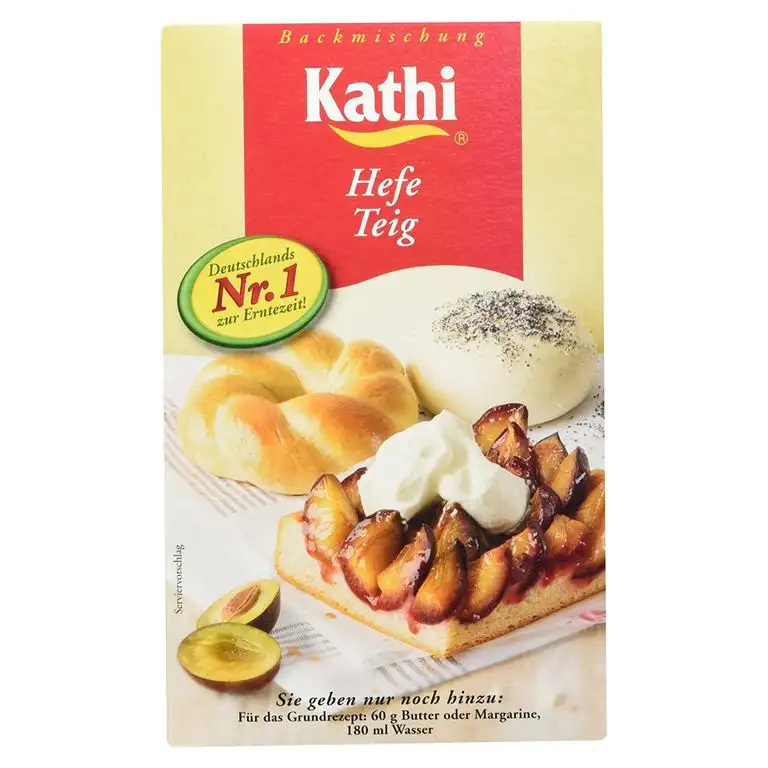 Kathi Teigbackmischung für Hefe Teig, 7er Pack (7 x 400 g)