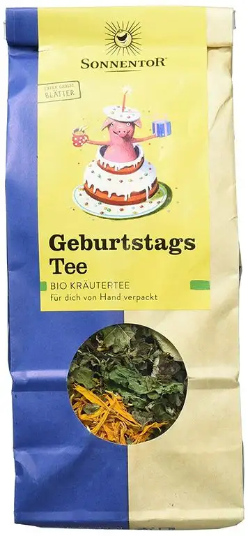 Sonnentor Geburtstagstee lose, 1er Pack (1 x 50 g) - Bio