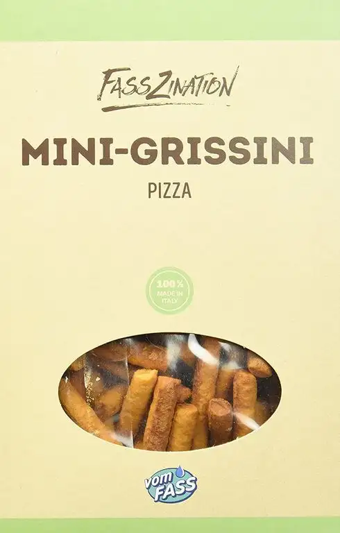Vom Fass Mini-Grissini Pizza, 6er Pack (6 x 150 g)