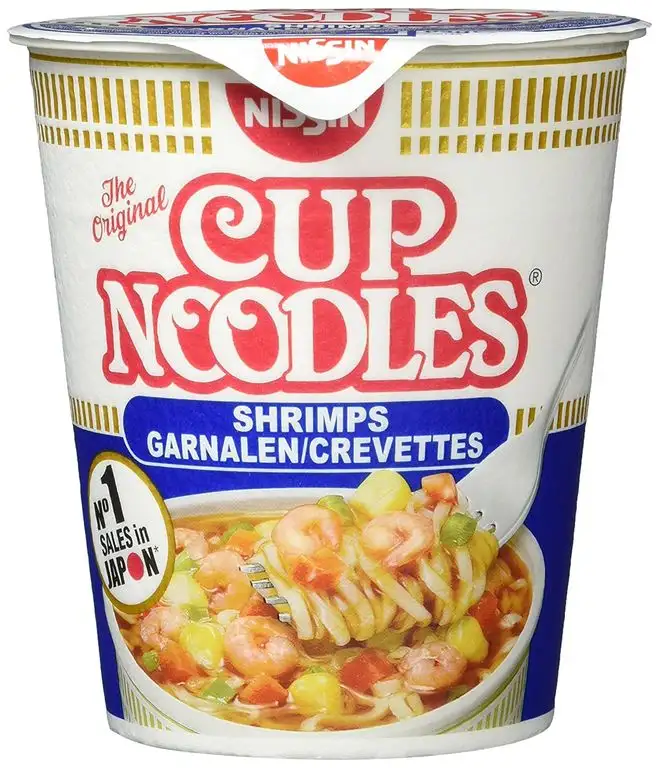 Cup Noodles Shrimps 4er Pack ( 4 x 63g)