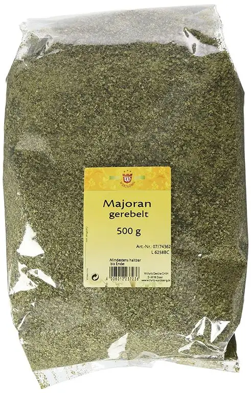 Wichartz Würzkönig Majoran gerebelt, 3er Pack (3 x 500 g)