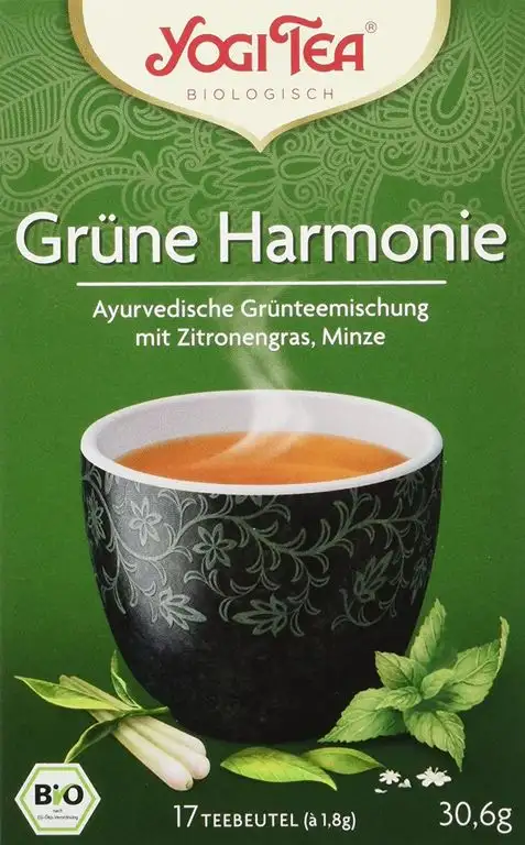 Yogi Tea Grüne Harmonie Bio, 3er Pack (3 x 30.6 g)