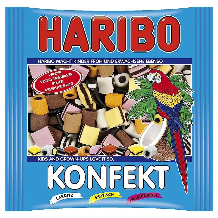 Haribo Konfekt, 3er Pack (3 x 500 g Beutel)