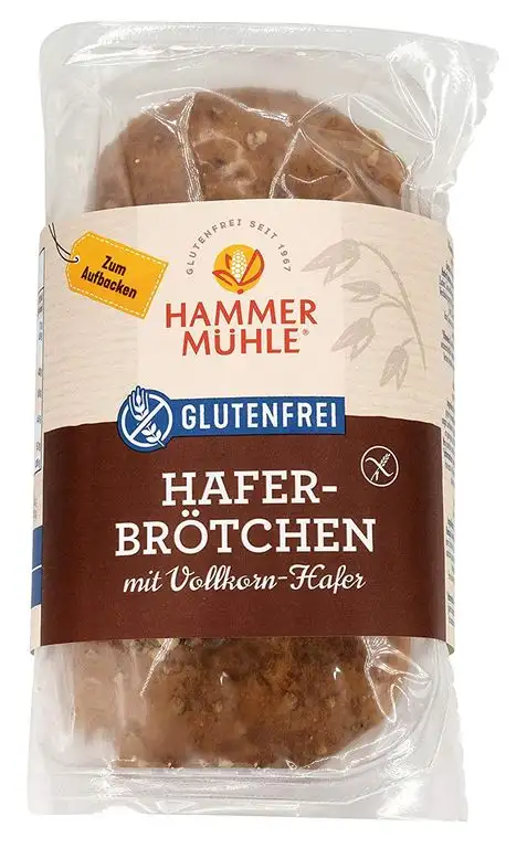 Hammermühle Hafer Brötchen glutenfrei 170g
