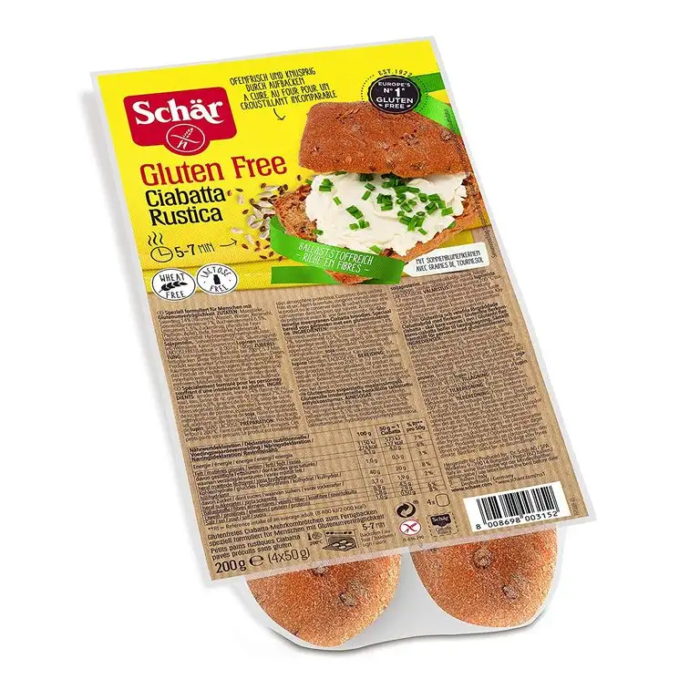 Schär Ciabatta Rustica glutenfrei 6er Pack (6 x 200 g)