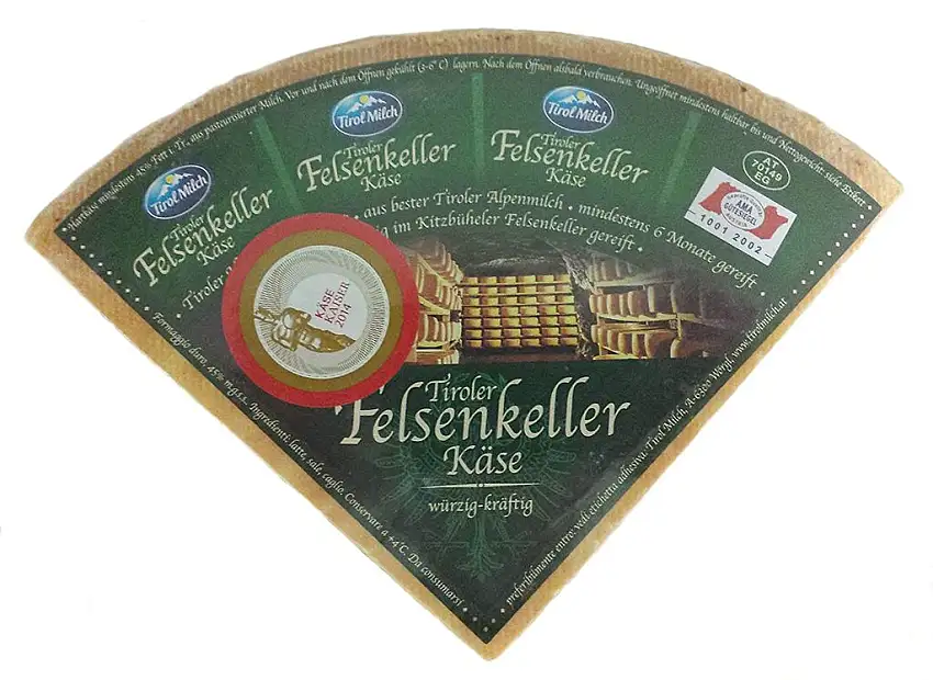 Tirol Milch Felsenkeller Käse ca. 1,5kg