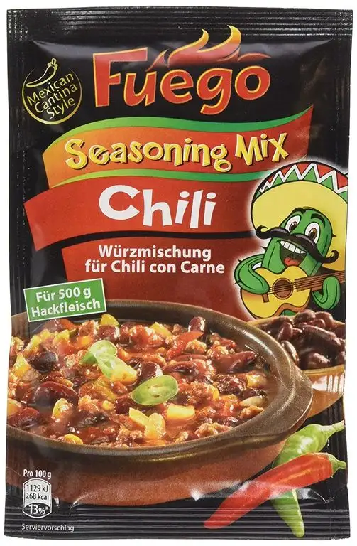 Fuego Chili Seasoning Mix, 3er Pack (3 x 35 g)