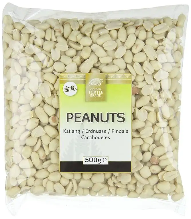 Golden Turtle Snacks Erdnüsse 500g, 8er Pack (8 x 500 g)