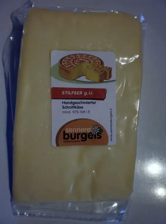 Stilfser g.u. Käse aus Burgeis von der Sennerei keine Industrieware