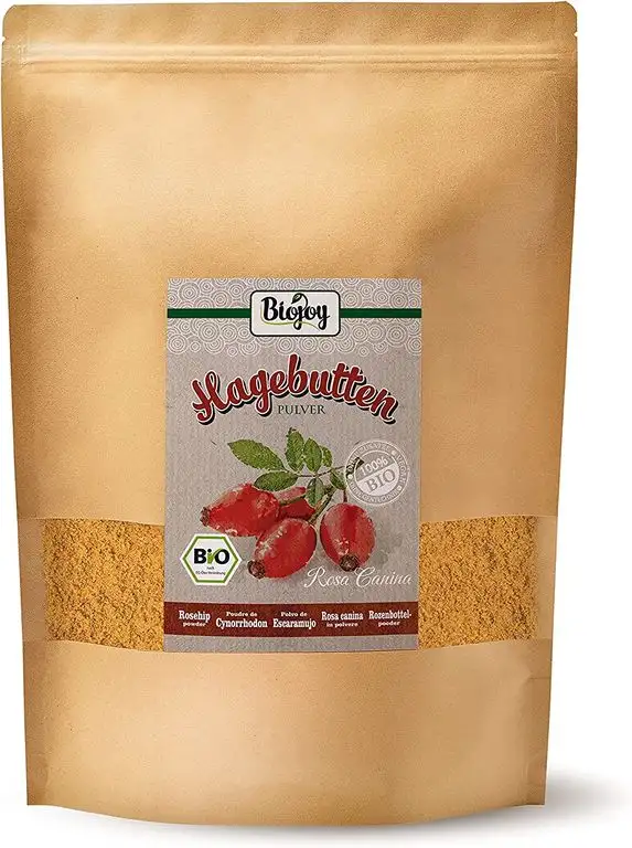 Biojoy BIO-Hagebuttenpulver, gemahlen Rosa Canina (1,5 kg)