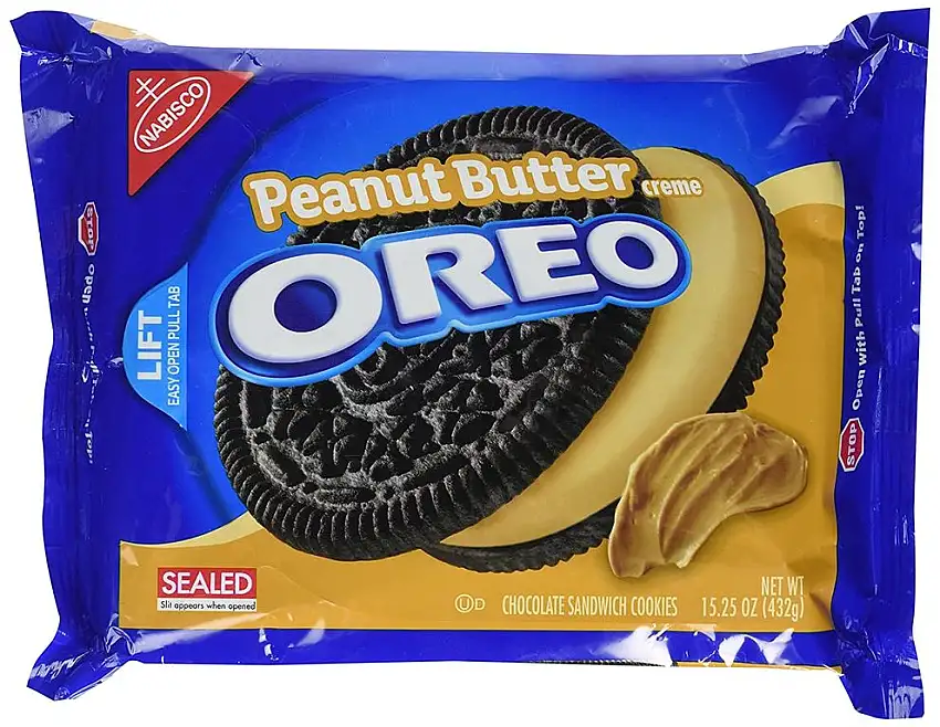 Oreo Peanut Butter Creme Cookies 15.25 oz. (432 g)