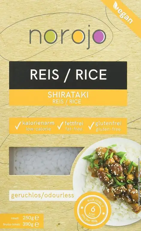 norojo geruchlose Shirataki - Reis Art, 6er Pack (6 x 250gr)