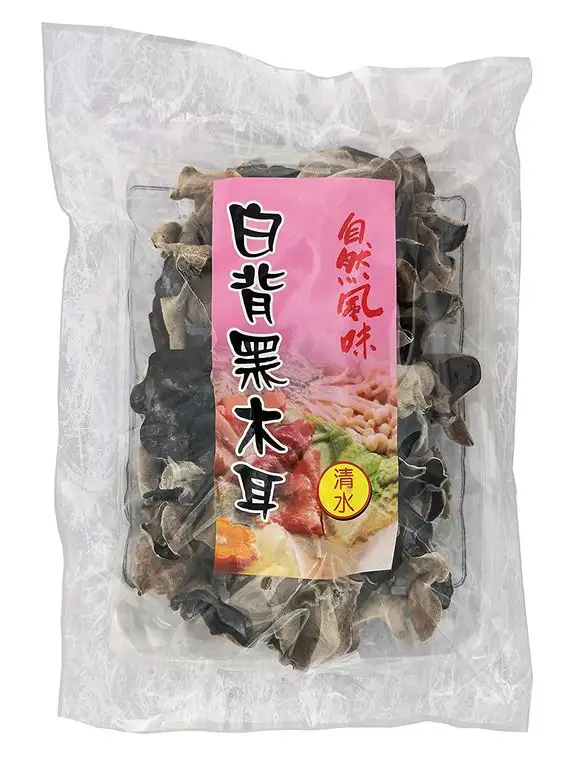 [ 100g ] getrocknete Schwarze Pilze [ schwarz/weiß ] Mu-Err / Morcheln / Black Fungus