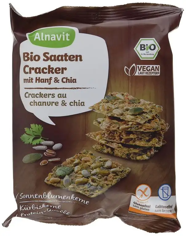 Alnavit Cracker Saaten, 8er Pack (8 x 75 g)