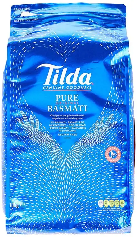 Tilda Pure Original Basmati Rice, 1er Pack (1x10kg)