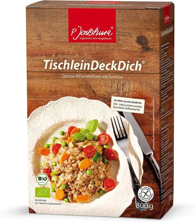 P. Jentschura TischleinDeckDich BIO, 800 g