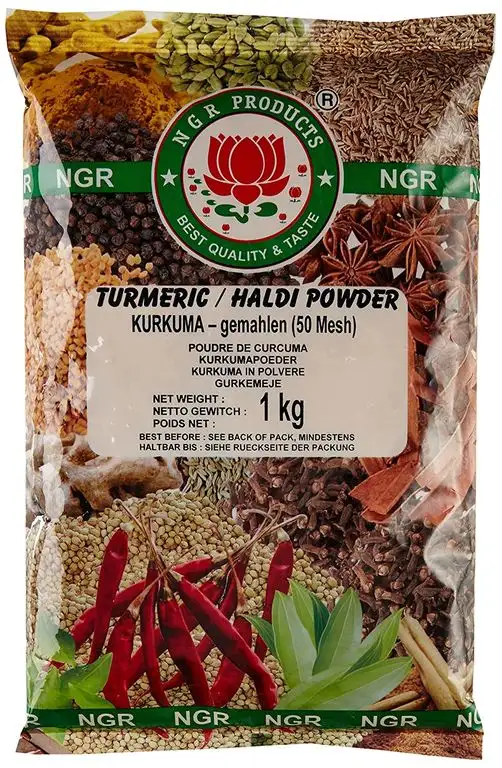 Ngr Turmericpulver/Kurkuma, 1er Pack (1 x 1 kg Packung)