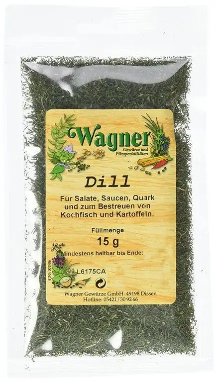 Wagner Gewürze Dill, 5er Pack (5 x 15 g)