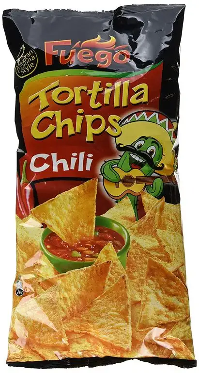 Fuego Tortilla Chips Chili, 2er Pack (2 x 450 g)