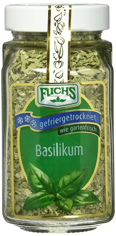 Fuchs Basilikum gefriergetrocknet, 2er Pack (2 x 16 g)