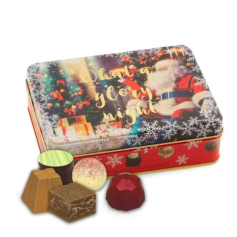 Präsentdose "What a glory night" 125g, Manufakturqualität!, handgefertigt von den Konditoren der Confiserie Rabbel...für ein Lächeln mehr am Tag