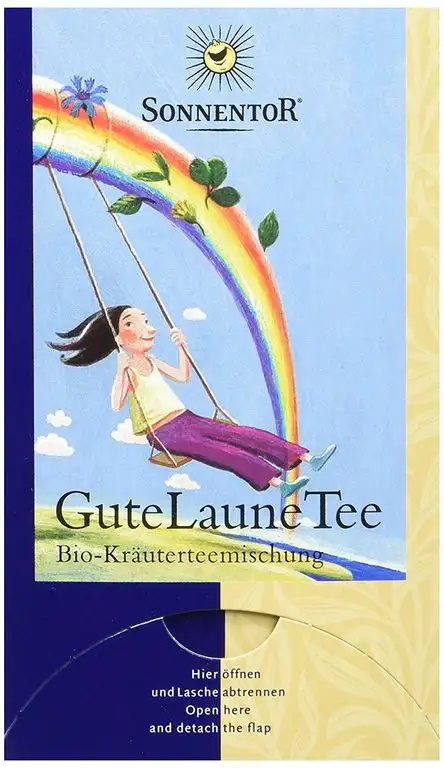 Sonnentor Gute Laune-Kräutertee Doppelkammerbeutel Bio, 20 g