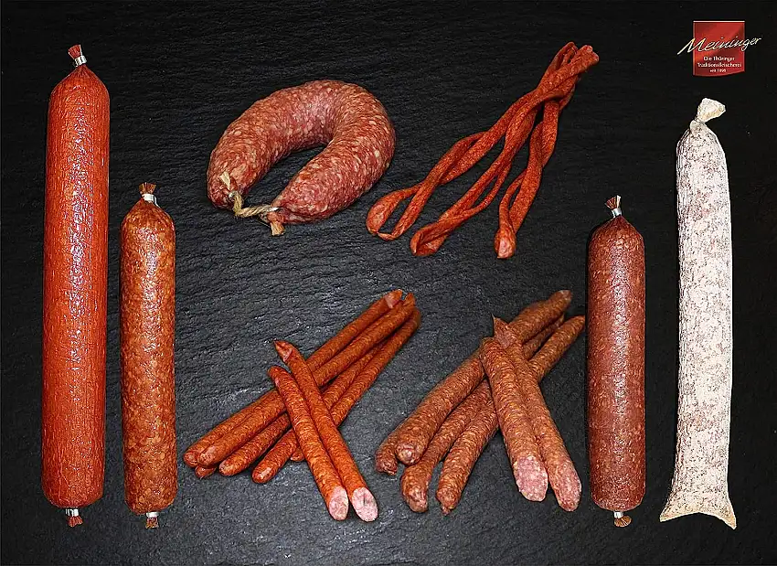 Wurstpaket I Salami Paket XXL I Wurst aus dem Thüringer Wald