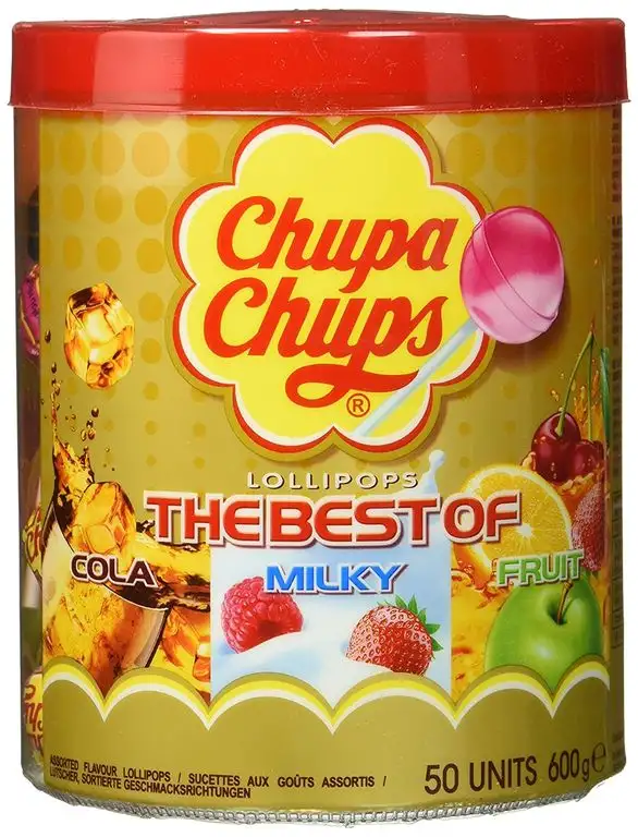 Chupa Chups Best of Lutscher Dose, 1er Pack (50 x 12 g)