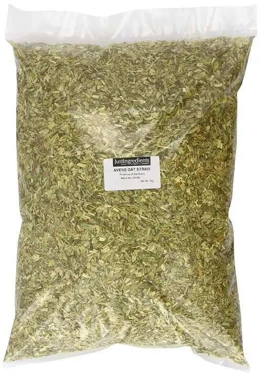 JustIngredients Haferstroh, Avens Oat Straw, 1er Pack (1 x 1 kg)