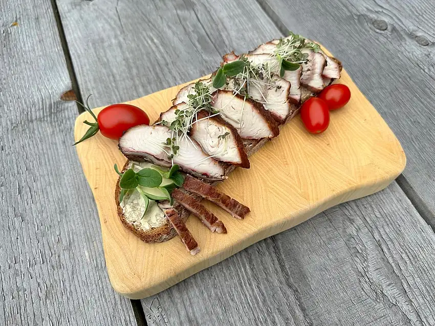 Geräucherter Premium Welsfilet Räucher Fisch Geräucherter Fisch
