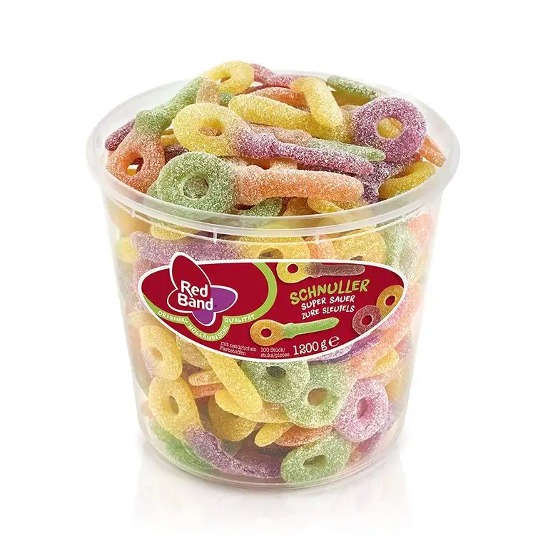 Red Band Schnuller Sauer, Fruchtgummi, 1,2 kg