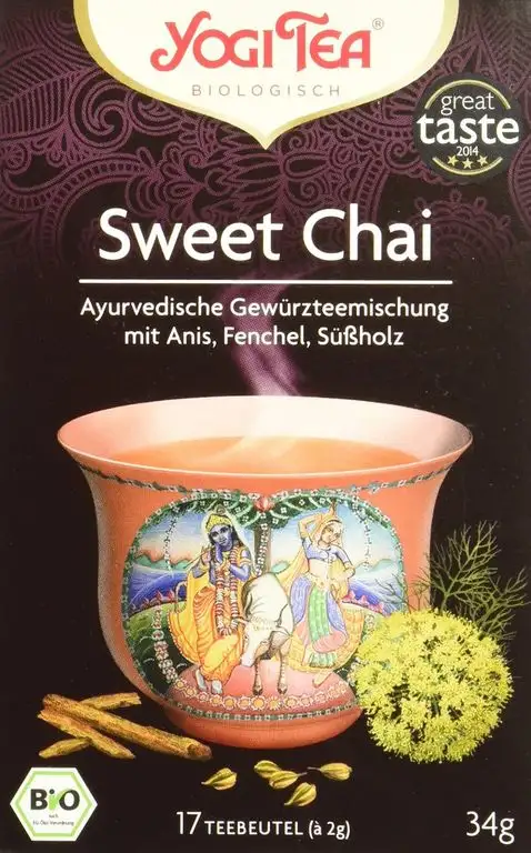 Yogi Tea Sweet Chai Bio, 3er Pack (3 x 34 g)